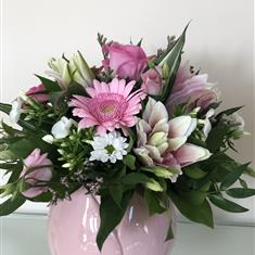 pink arrangement