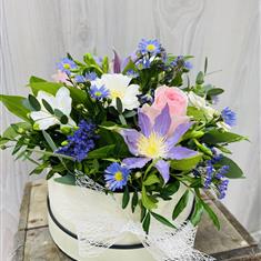 natural hat box