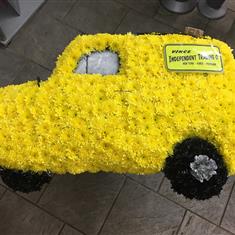 Bespoke funeral tribute