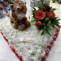 Soft toy cushion 