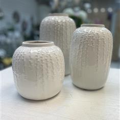 Vine patterned vase large